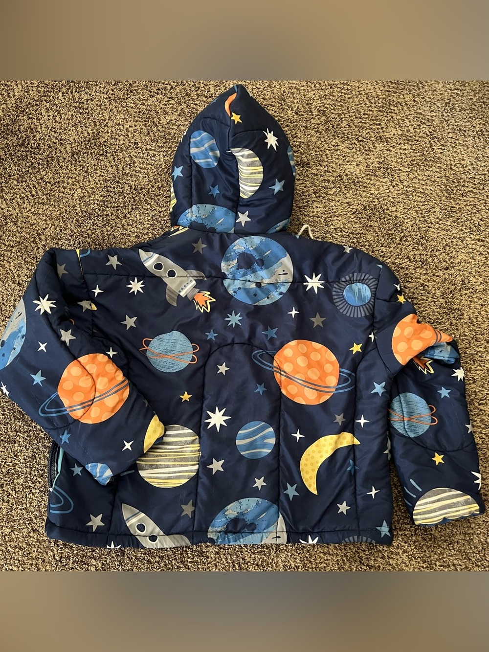 Handmade Outer Space Coat - Picture 6 of 6